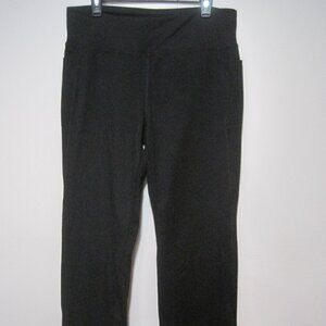 Jockey Women's High Rise Moisture Wicking Flare Activewear Yoga Pants Size XL